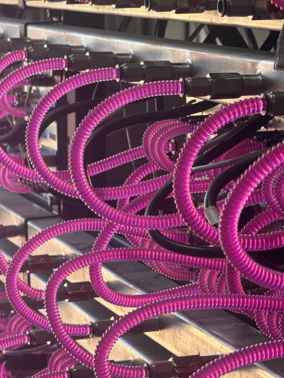Hydro-Cooled Miner Rack