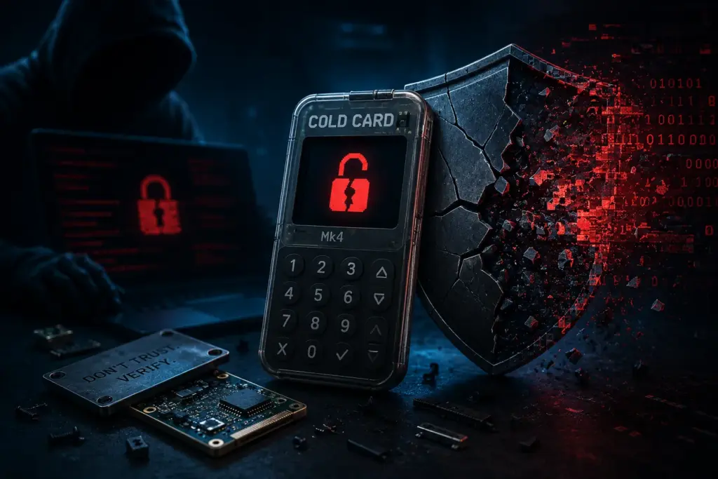 Coldcard wallet hack